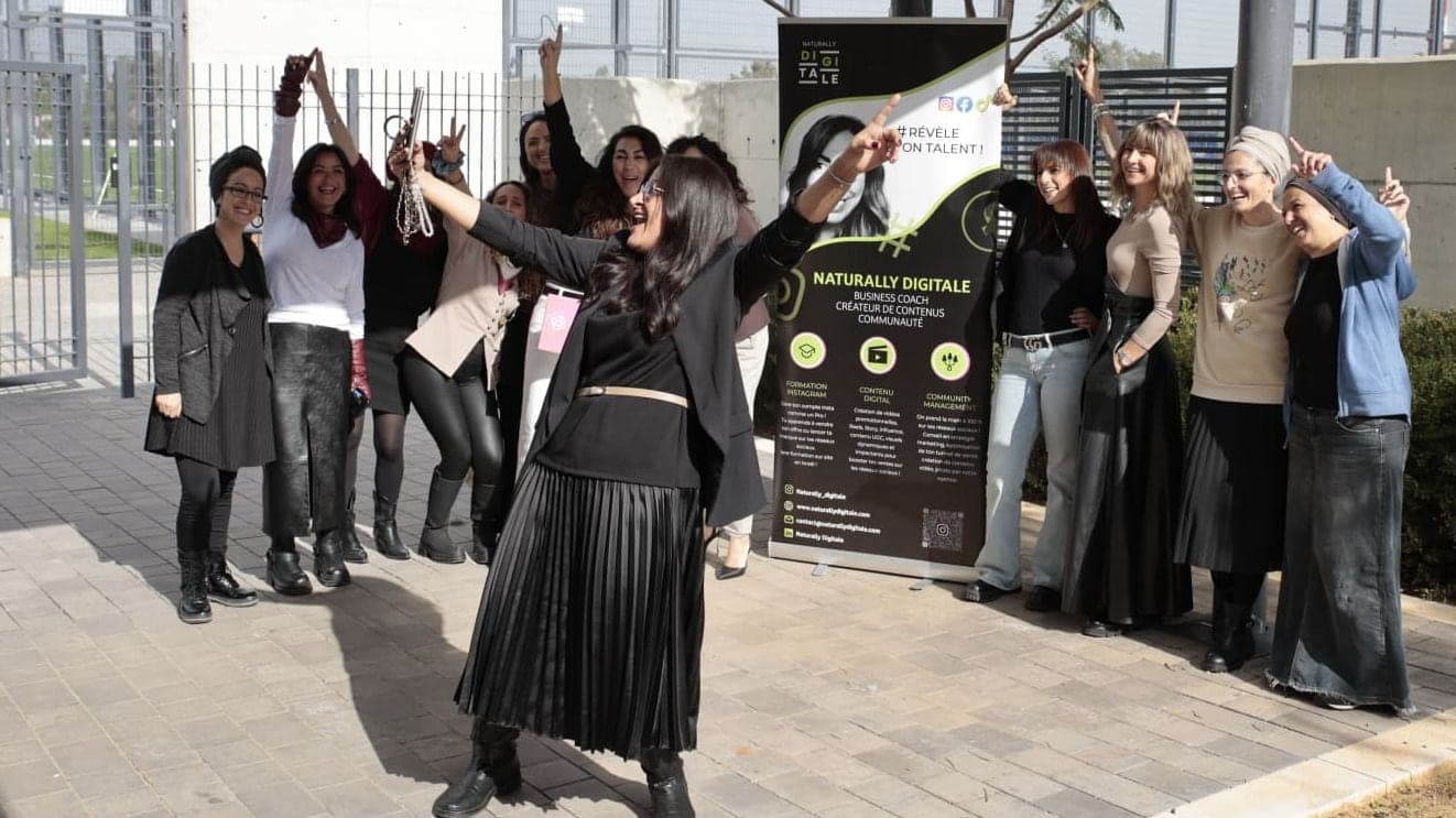 Stand tenu lors d’un événement d’entrepreneurs francophones